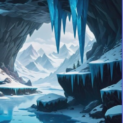 Ice cavern Ice cavern